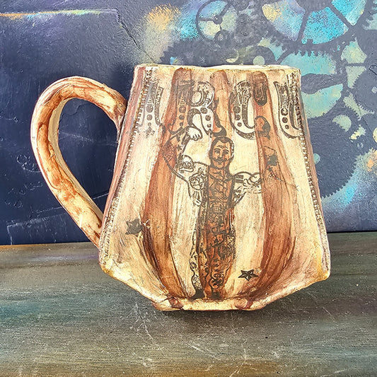 ceramic circus mug
